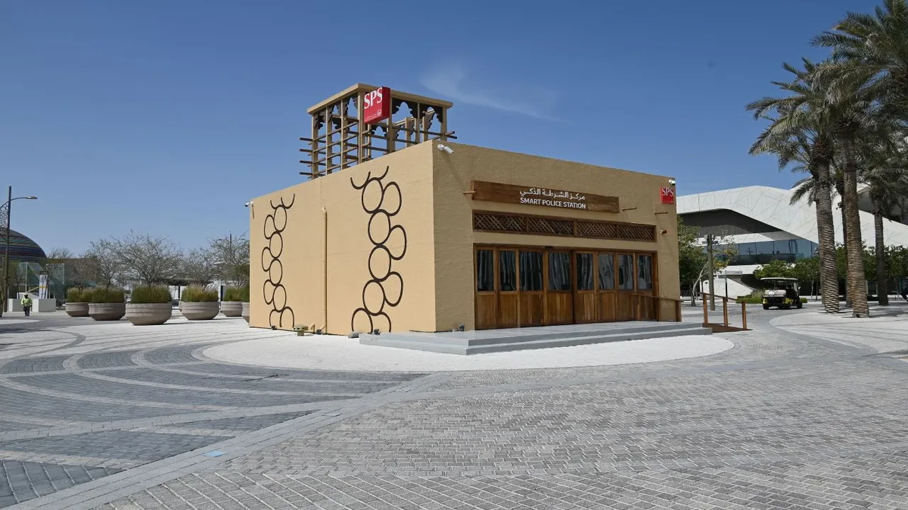 مركز الشرطة الذكي في مدينة إكسبو بدبي يقترب من إنهاء أعماله